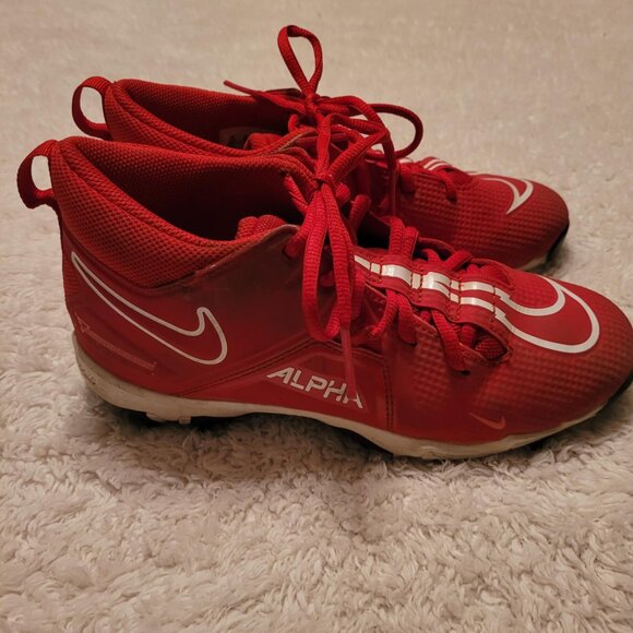 Nike Alpha Menace 3 Shark Cleats, Size 5.5 youth - Picture 5 of 7